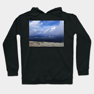 Clouds over the mountains Hoodie